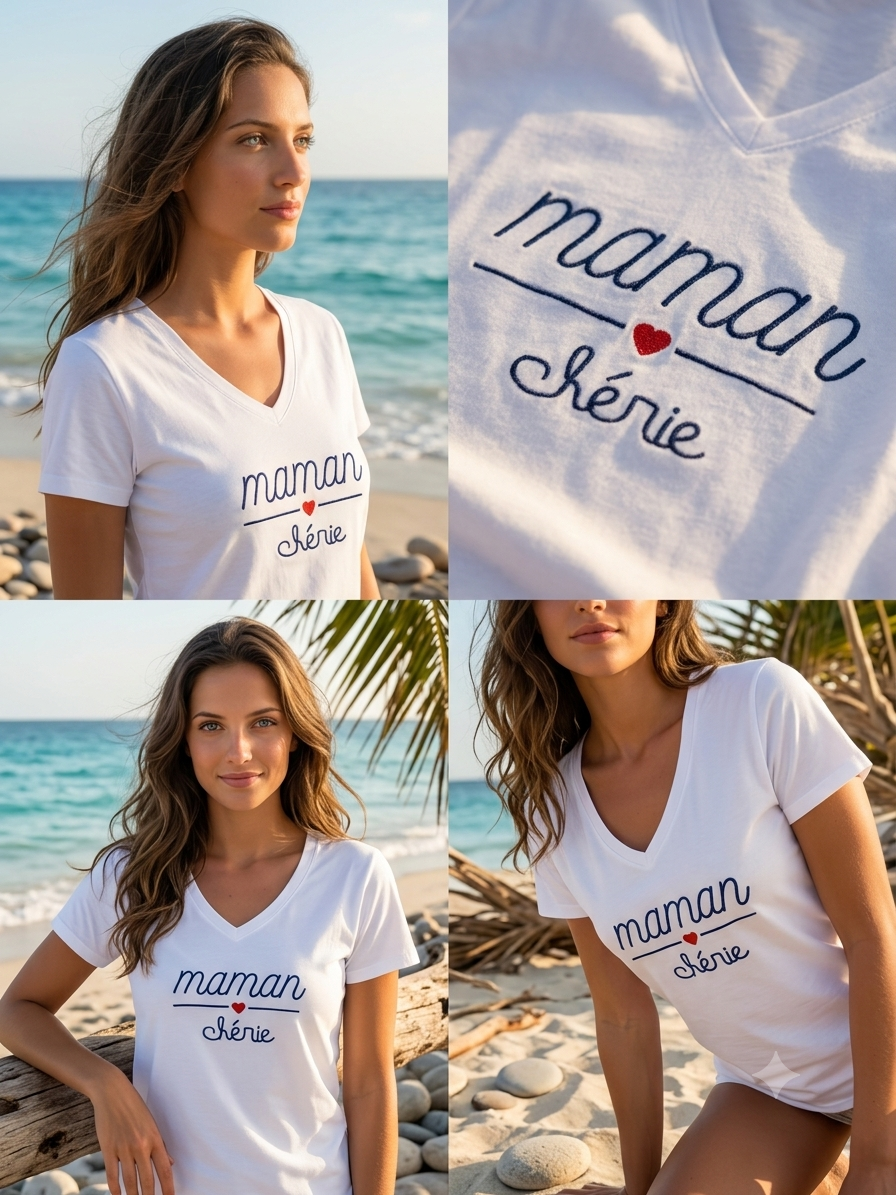 T-shirt Maman chérie