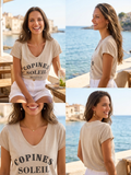 T-shirt copines soleil mojito