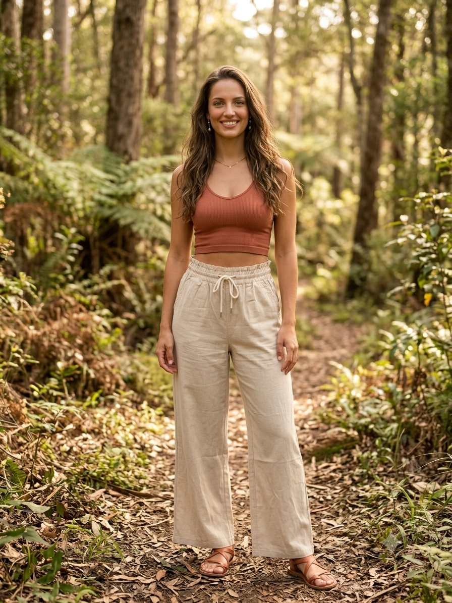 Pantalon Victoria crème